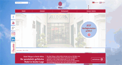 Desktop Screenshot of hotel-allegra.de